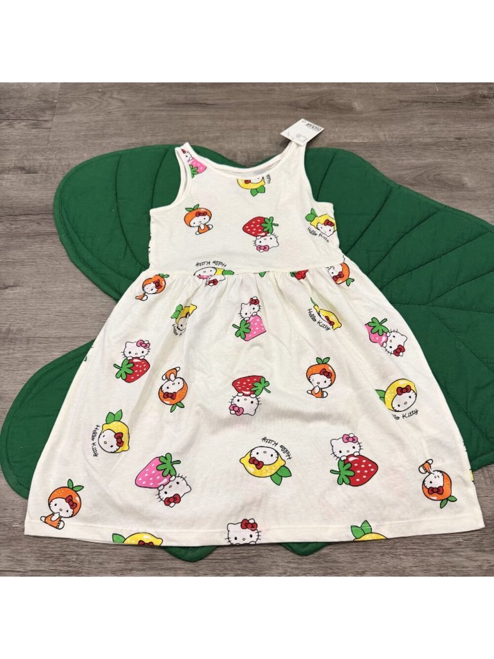 H&M Hello Kitty Toddler Girls 5T Fruit Tank Dress